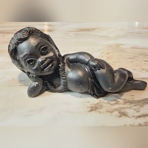 CoCo Joe's Hawaiian Black Reclining Figurine Vintage